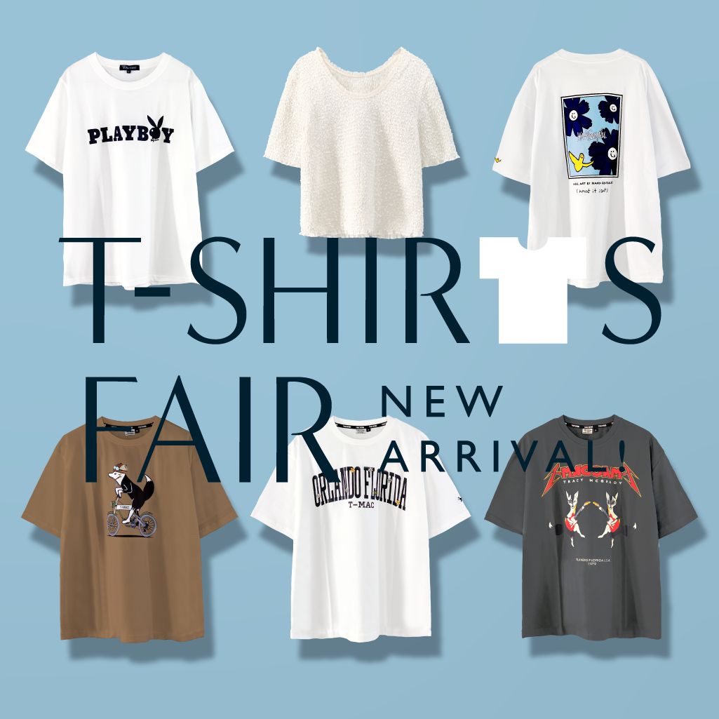 新入荷続々!Tシャツフェア
