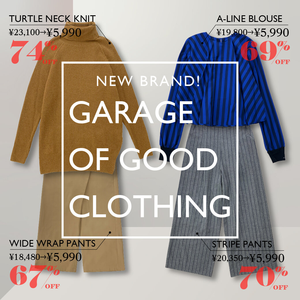 『GARAGE OF GOOD CLOTHING』から初入荷