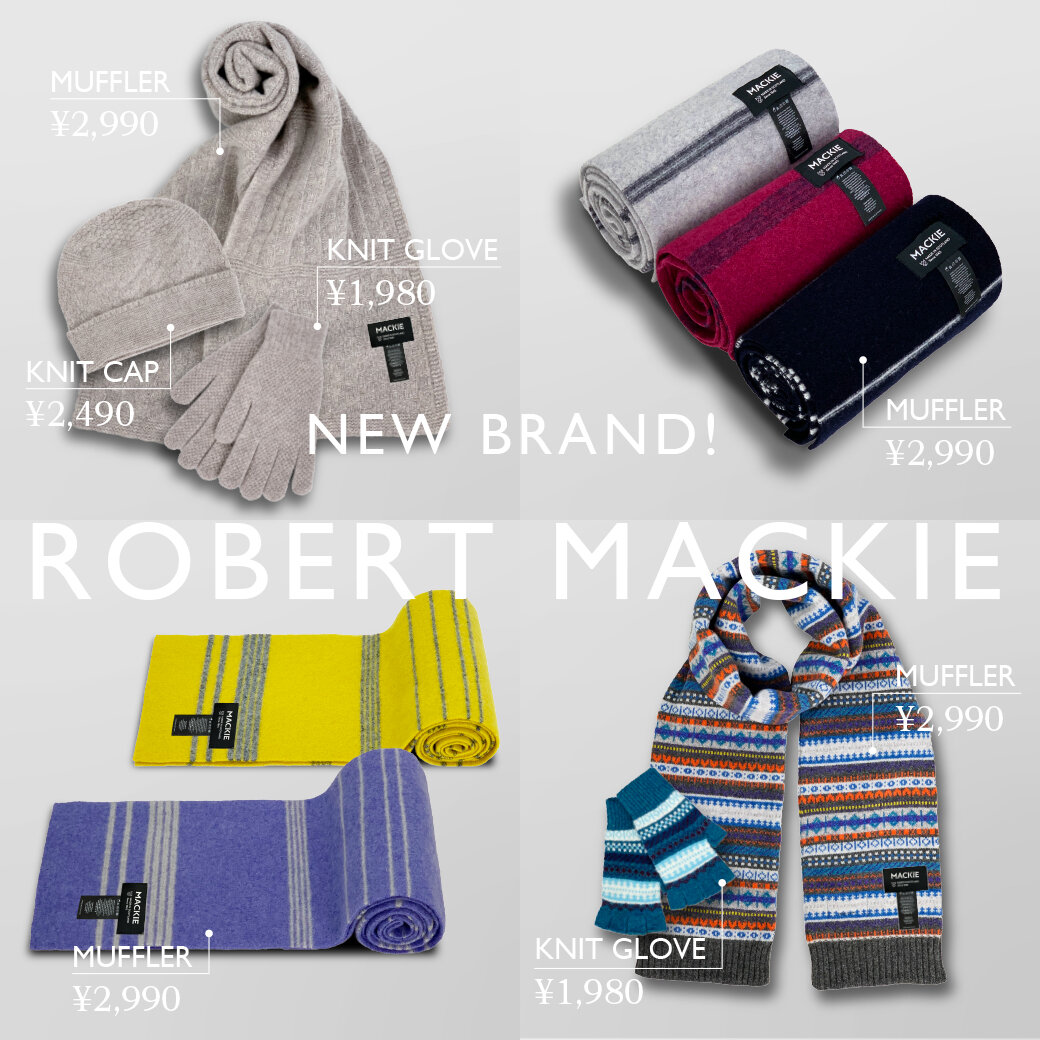 『ROBERT MACKIE』のアイテムが新入荷